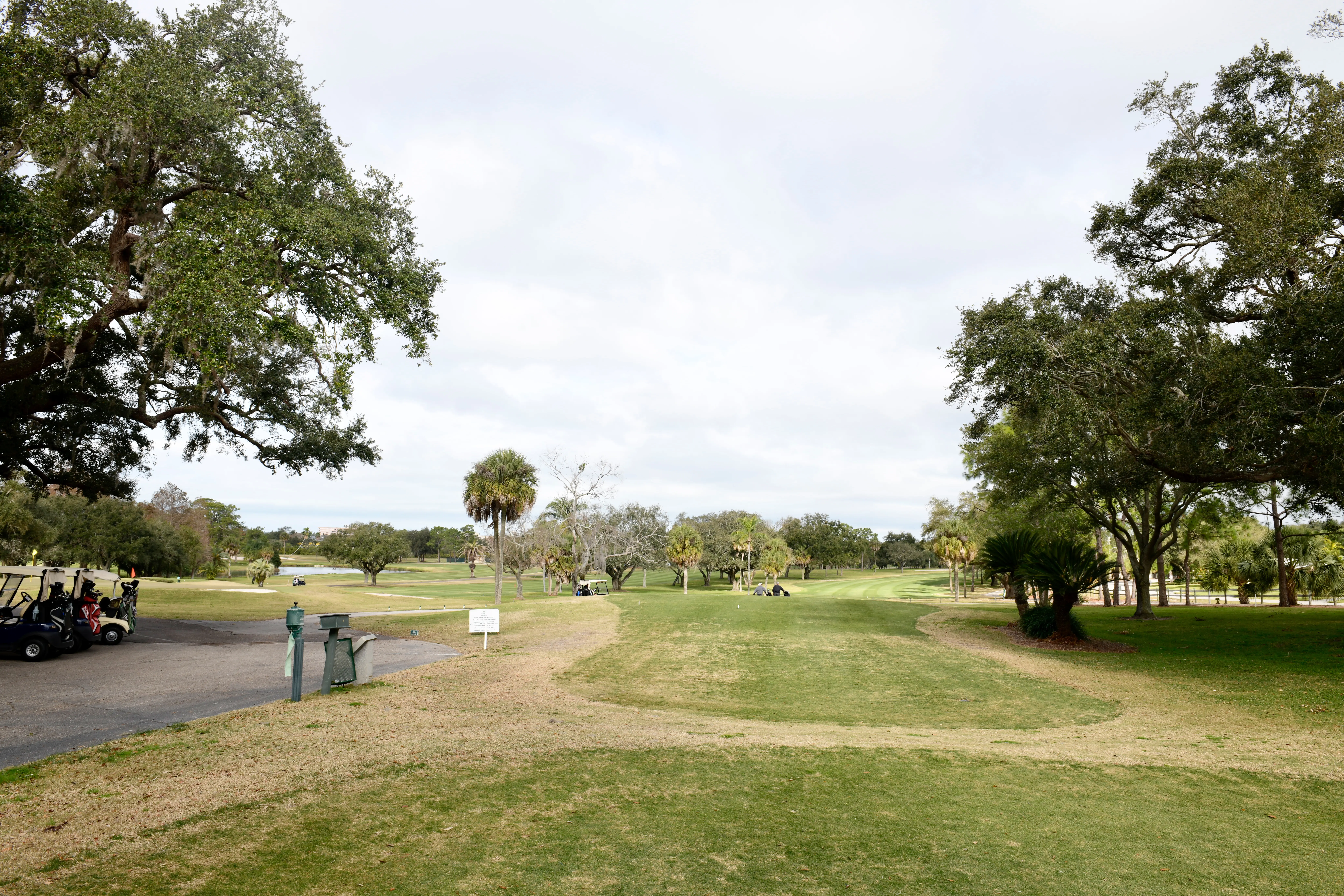 1st. Hole Dunedin Isles Golf Club Golf Course